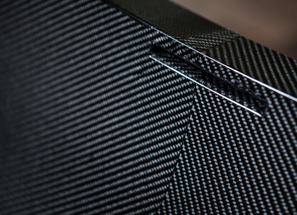 Close up detail of black carbon fibre bath tub. Close up detail of black carbon fibre bath tub.