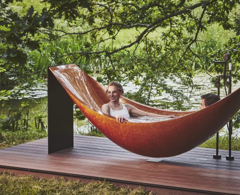 Custom Luxury Pool Slide | Bronze Install | Splinterworks